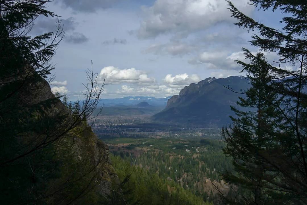 View of the mountains!