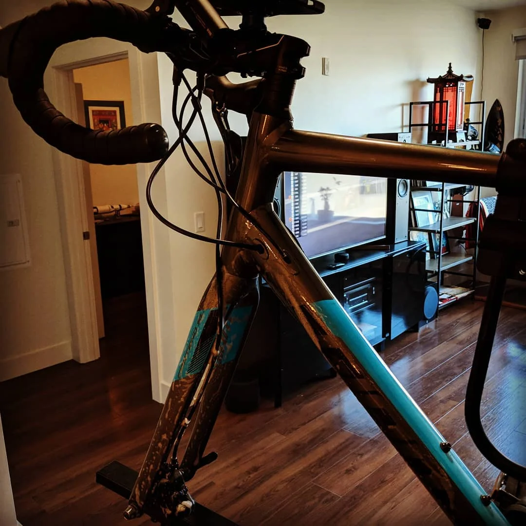 F1 and a bike deep clean. Busy day.