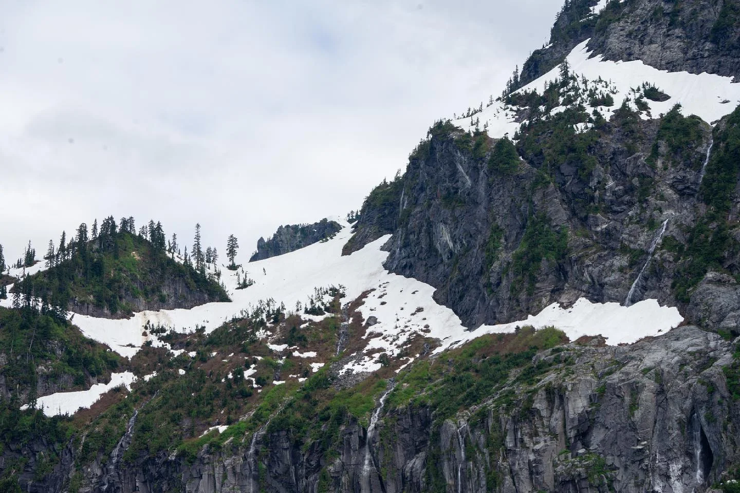 #mountians #summer #snow  #lakeserene #cascades #wa #washingtonstate
