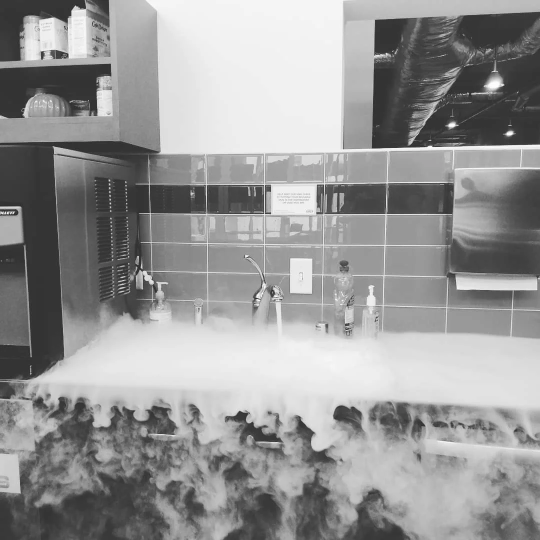 Found Dry Ice In the Office......