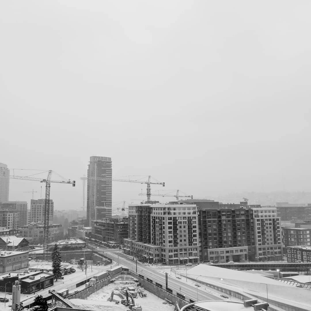 Seattle Polar Vortex Day 1:

After barely surviving viadoom, Anarchy has consumed the city. We are all out of milk and bread in our grocery stores. Life is getting desperate in the PNW.

SEND THE TROOPS (Also the bike ride into the office was lovely today)