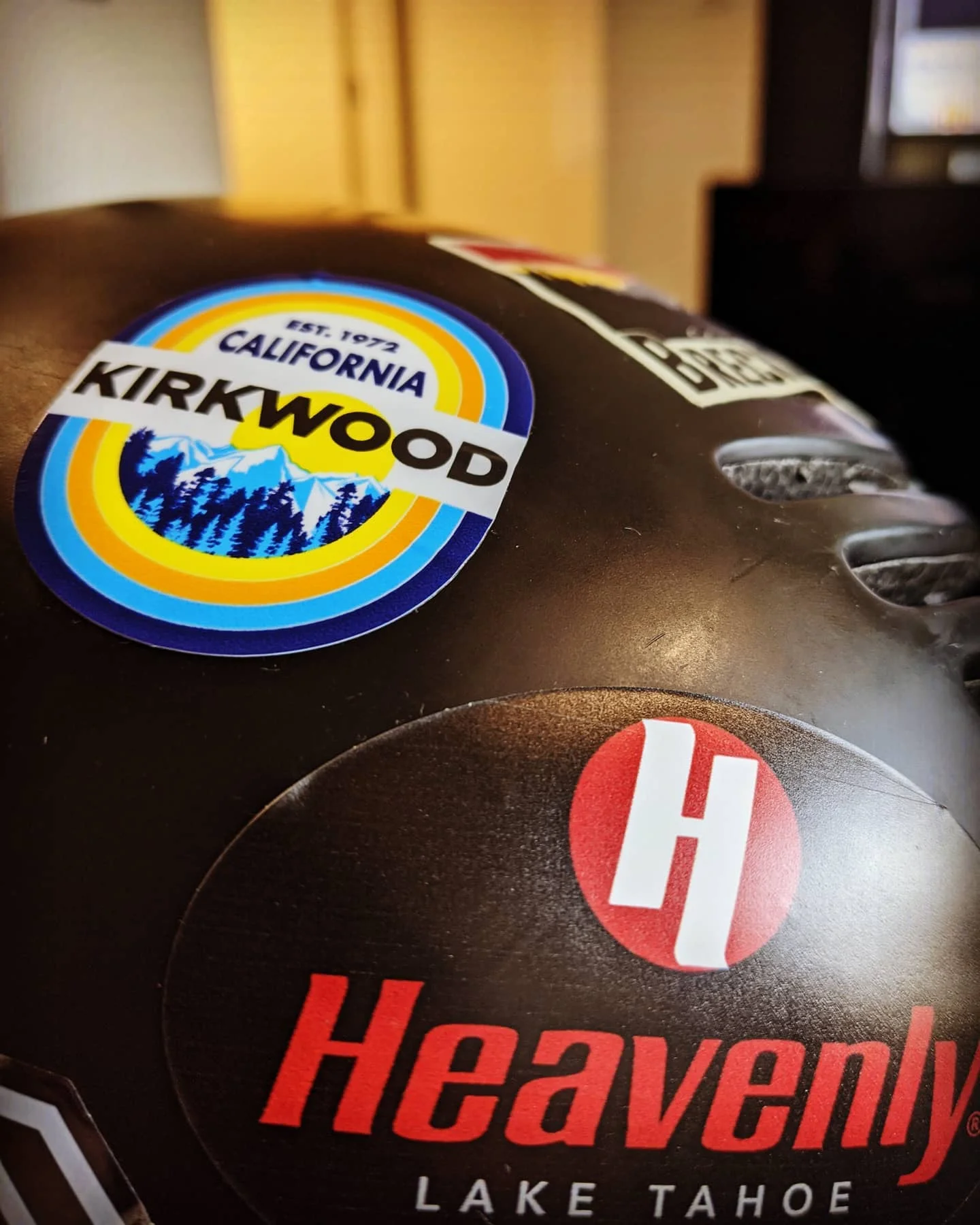 Two more stickers for the helmet.
